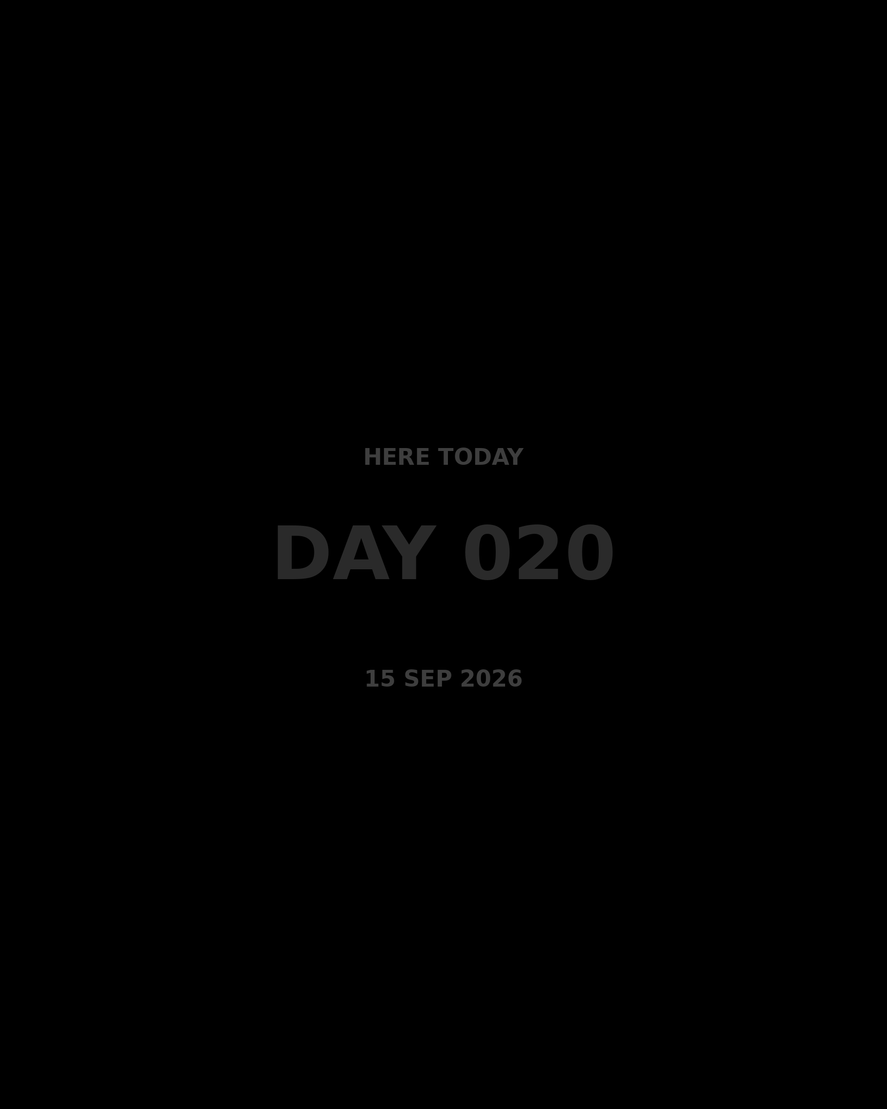 Day 020, Black Day